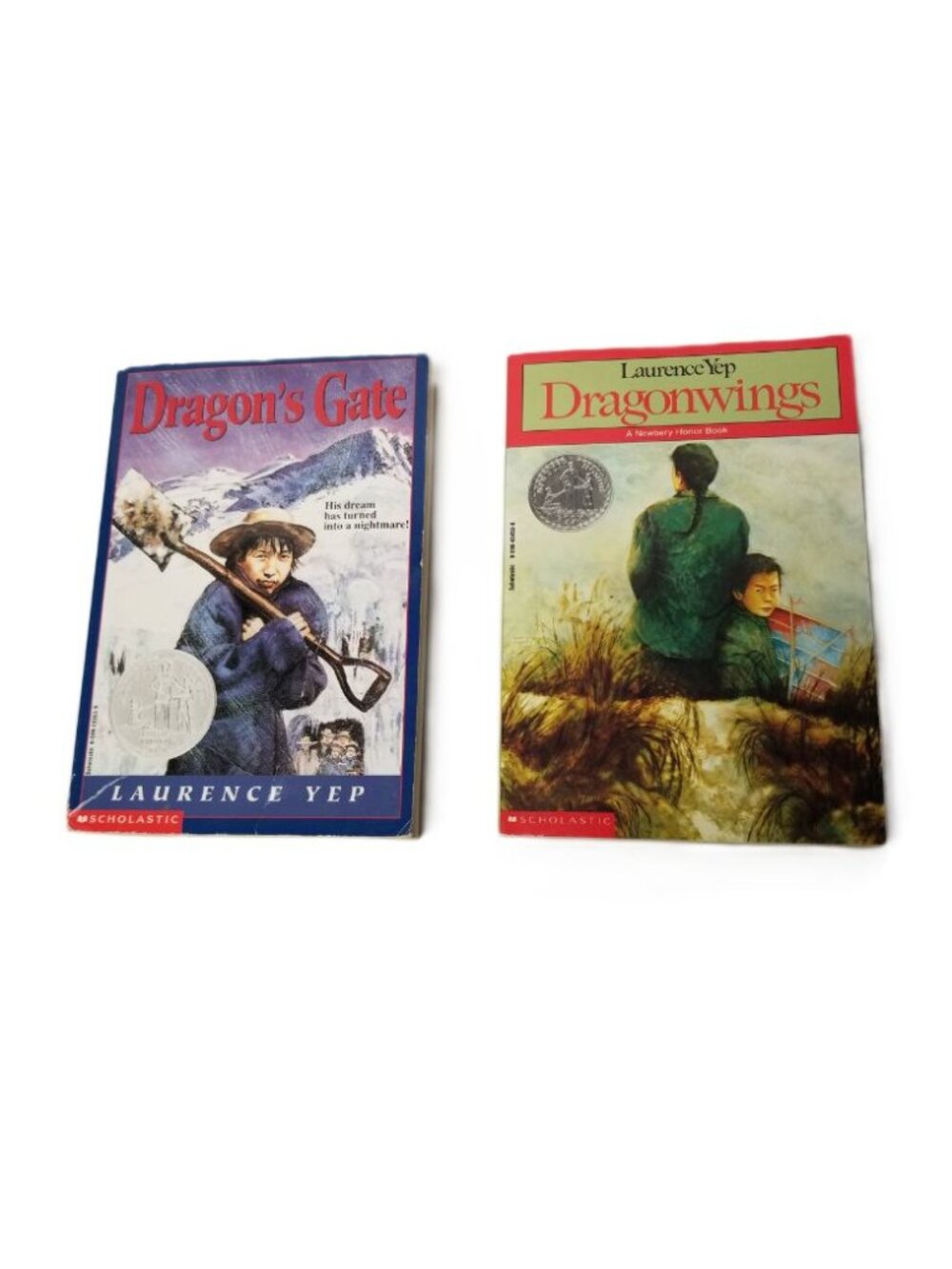 Laurence Yep Book Lot Dragonwings Dragons Gate